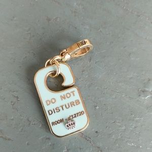 Juicy Couture Gold and Cream Charm Bracelet